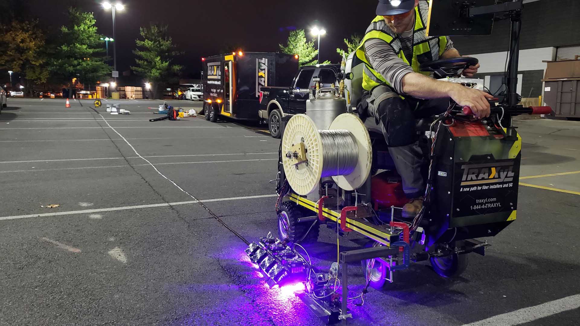 FiberTRAX: Fiber Optic Installation alternative to Microtrenching